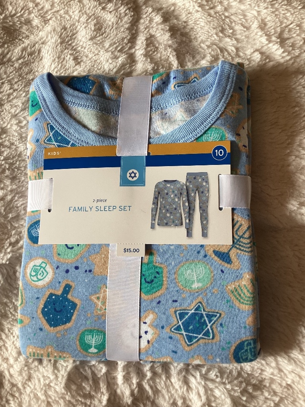 Hanukkah family Pajamas child 10
